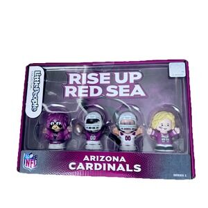 Fisher Price Little People‎ Collector NFL  Arizona Cardinals Rise Up Red Sea NIB